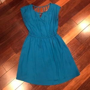 Be Bop Turquoise blue dress